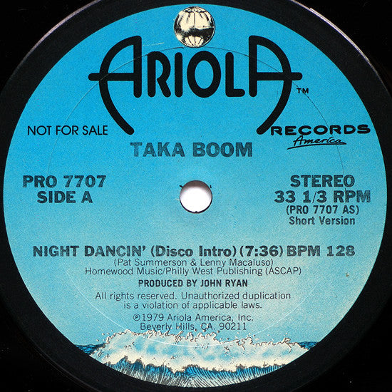 Taka Boom : Night Dancin' (12