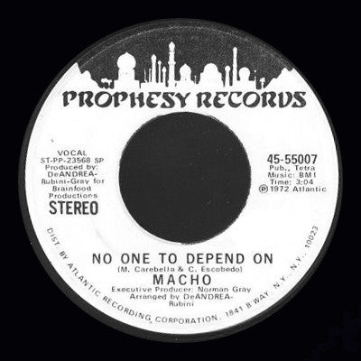 Macho (4) : No One To Depend On (7