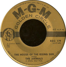 Load image into Gallery viewer, The Animals : The House Of The Rising Sun / I&#39;m Crying (7&quot;, RE, Gol)