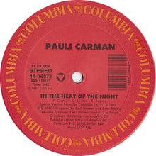 Load image into Gallery viewer, Pauli Carman : In The Heat Of The Night (12&quot;, Single)