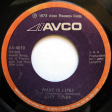 Load image into Gallery viewer, The Softones : What Is Life? / Can&#39;t Help Falling In Love (7&quot;, Single)