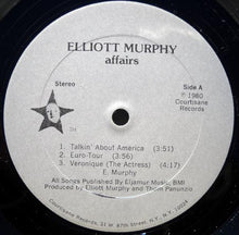 Load image into Gallery viewer, Elliott Murphy : Affairs (12&quot;, MiniAlbum)