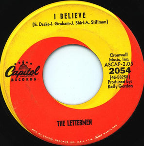 The Lettermen : Goin' Out Of My Head / Can't Take My Eyes Off You (7", Single, Scr)