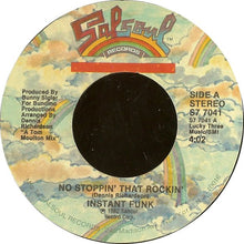 Load image into Gallery viewer, Instant Funk : No Stoppin' That Rockin' (7", Single)