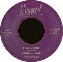 Load image into Gallery viewer, Jackie Lee : The Duck (7&quot;, Single, Styrene, Pur)