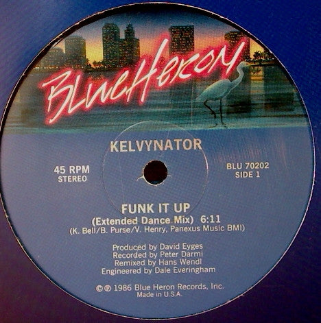 Kelvynator : Funk It Up / On The One (12