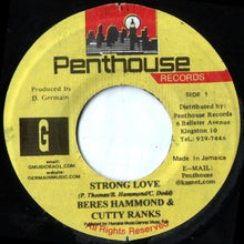 Load image into Gallery viewer, Beres Hammond &amp; Cutty Ranks : Strong Love (7")