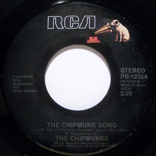 Load image into Gallery viewer, The Chipmunks : Sleigh Ride / The Chipmunk Song (7", Single)