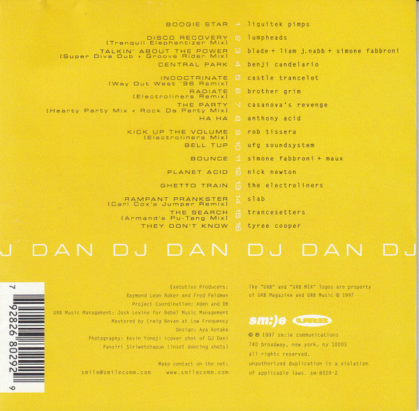 DJ Dan : Urbmix - Volume 2 (CD, Mixed)