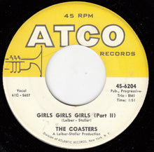 Load image into Gallery viewer, The Coasters : Girls Girls Girls (7&quot;, Single)
