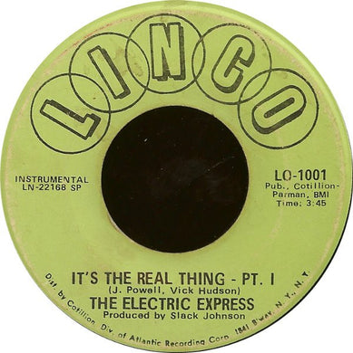 The Electric Express : It's The Real Thing (7