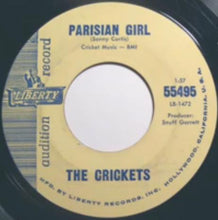 Load image into Gallery viewer, The Crickets (2) : Little Hollywood Girl / Parisian Girl (7", Single, Promo)