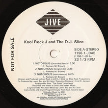 Load image into Gallery viewer, Kool Rock Jay And The DJ Slice : Notorious (12&quot;, Promo)
