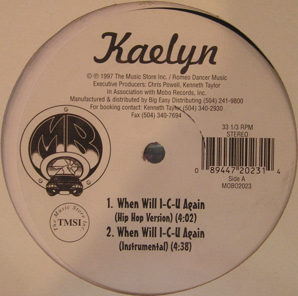 Kaelyn : When Will I-C-U Again (12