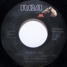 Load image into Gallery viewer, The Chipmunks : Sleigh Ride / The Chipmunk Song (7", Single)