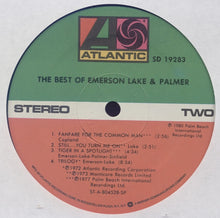 Load image into Gallery viewer, Emerson, Lake &amp; Palmer : The Best Of Emerson Lake &amp; Palmer (LP, Comp, SP)