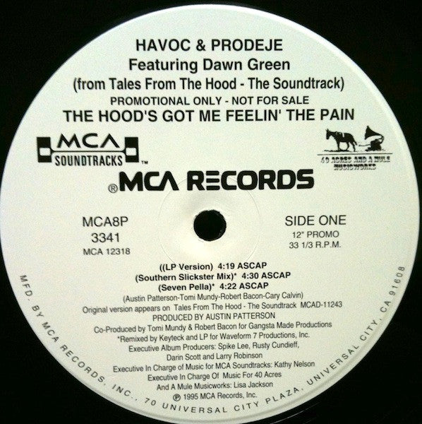 Havoc & Prodeje Featuring Dawn Green : The Hood's Got Me Feelin' The Pain (12