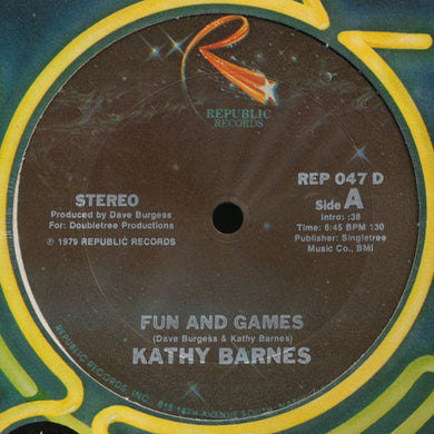 Kathy Barnes : Fun And Games (12