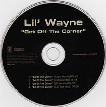 Load image into Gallery viewer, Lil Wayne : Get Off The Corner (CD, Single, Promo)