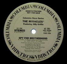 Load image into Gallery viewer, The Miracles Featuring Billy Griffin : Spy For Brotherhood (12&quot;, Promo)