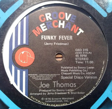 Joe Thomas : Funky Fever / Polarizer (12