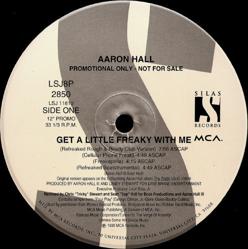 Aaron Hall : Get A Little Freaky With Me (12