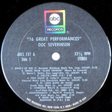 Load image into Gallery viewer, Doc Severinsen : Sixteen Great Performances (LP, Album)