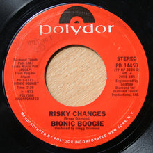 Load image into Gallery viewer, Bionic Boogie : Risky Changes (7", Single)