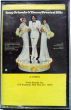 Load image into Gallery viewer, Tony Orlando &amp; Dawn : Greatest Hits (Cass, Comp)