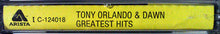 Load image into Gallery viewer, Tony Orlando &amp; Dawn : Greatest Hits (Cass, Comp)