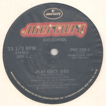 Load image into Gallery viewer, Girlschool : Play Dirty (12&quot;, Single, Promo)