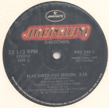 Load image into Gallery viewer, Girlschool : Play Dirty (12&quot;, Single, Promo)