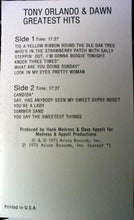 Load image into Gallery viewer, Tony Orlando &amp; Dawn : Greatest Hits (Cass, Comp)