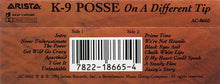 Load image into Gallery viewer, K-9 Posse : On A Different Tip (Cass, Album)