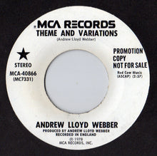 Load image into Gallery viewer, Andrew Lloyd Webber : Theme And Variatons (7", Single, Promo)