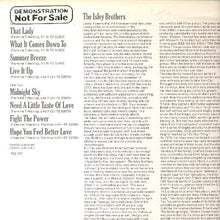 Load image into Gallery viewer, The Isley Brothers : Everything You Always Wanted To Hear By The Isley Brothers But Were Afraid To Ask For (LP, Comp, Promo)