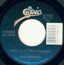Load image into Gallery viewer, Don Johnson : Heartbeat (7", Single, Styrene, Pit)