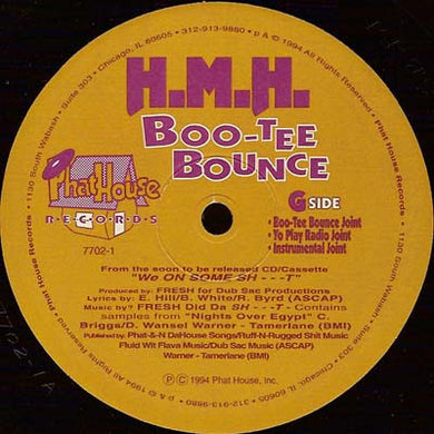 H.M.H. : Boo-Tee Bounce (12