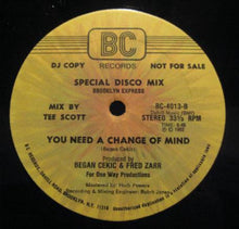 Load image into Gallery viewer, Brooklyn Express : Back In Time / You Need A Change Of Mind (12&quot;, Promo)