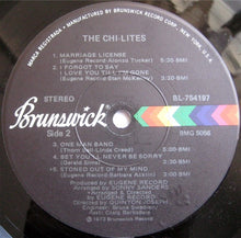 Load image into Gallery viewer, Chi-Lites* : Chi-Lites (LP, Album)