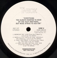 Load image into Gallery viewer, The Isley Brothers : Everything You Always Wanted To Hear By The Isley Brothers But Were Afraid To Ask For (LP, Comp, Promo)