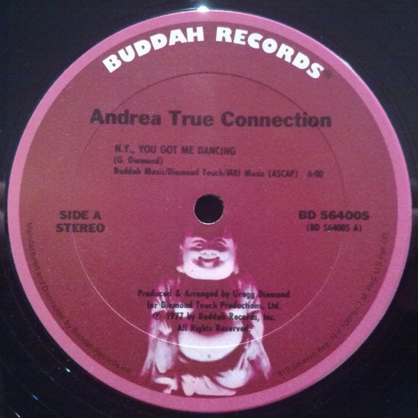Andrea True Connection : N.Y., You Got Me Dancing / Fill Me Up (Heart To Heart) (12