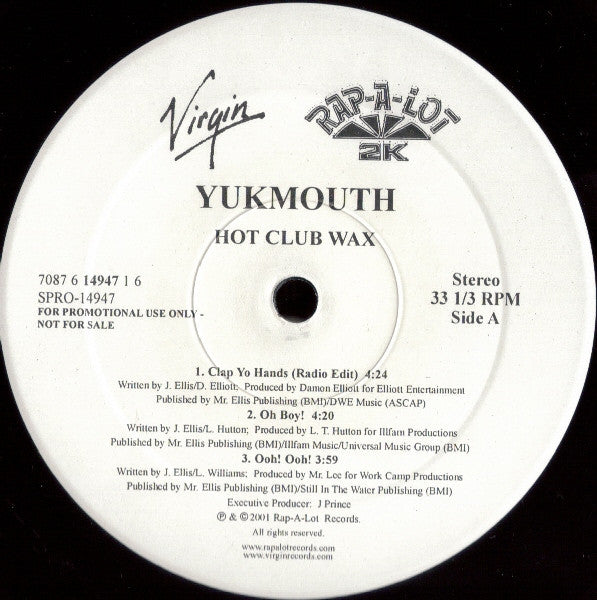 Yukmouth : Hot Club Wax  (12