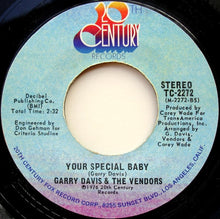 Load image into Gallery viewer, Garry Davis &amp; The Vendors : Funk Machine / Your Special Baby (7&quot;)