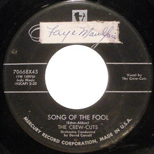 Load image into Gallery viewer, The Crew Cuts : Gum Drop / Song Of The Fool (7")