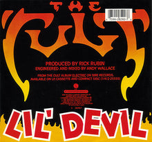 Load image into Gallery viewer, The Cult : Lil' Devil (7", Single, Promo)
