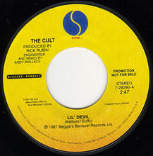 Load image into Gallery viewer, The Cult : Lil' Devil (7", Single, Promo)