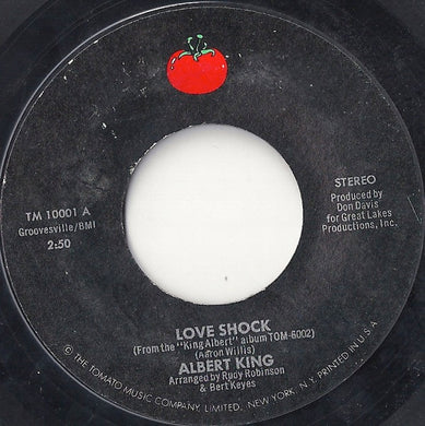 Albert King : Love Shock / Call My Job (7