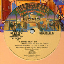Load image into Gallery viewer, Cindy &amp; Roy : Can You Feel It (12&quot;, Single, Promo)