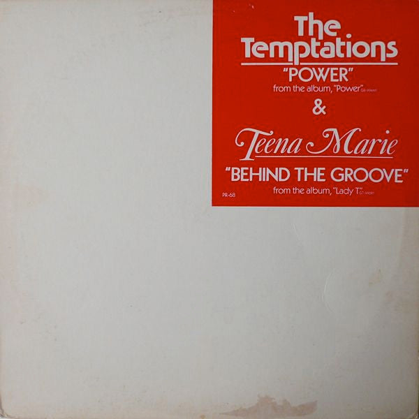 The Temptations / Teena Marie : Power / Behind The Groove (12